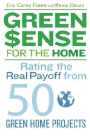 Amazon.com order for
Green $ense For the Home
by Eric Corey