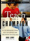 Amazon.com order for
Teach Like A Champion
by Doug Lemov