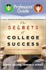 Amazon.com order for
Secrets of College Success
by Lynn Jacobs