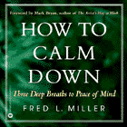 Amazon.com order for
How To Calm Down
by Fred L. Miller