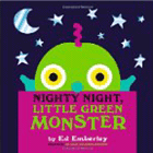Amazon.com order for
Nighty Night, Little Green Monster
by Ed Emberley