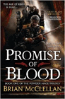 Amazon.com order for
Promise of Blood
by Brian McClellan