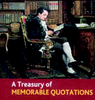 Amazon.com order for
Treasury of Memorable Quotations
by Rosemary Gray