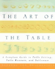 Amazon.com order for
Art of the Table
by Suzanne von Drachenfels