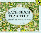 Amazon.com order for
Each Peach Pear Plum
by Janet Ahlberg