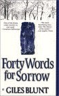 Amazon.com order for
Forty Words for Sorrow
by Giles Blunt