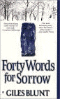 Amazon.com order for
Forty Words for Sorrow
by Giles Blunt